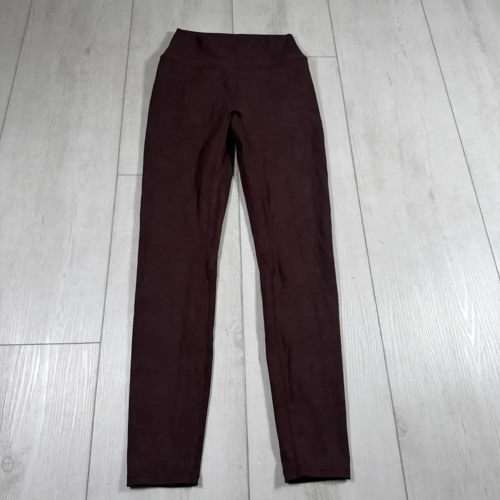 CSB Crop Shop Boutique Women's Medium Scrunch Leggings Blue Brown Lot Workout - Picture 6 of 15